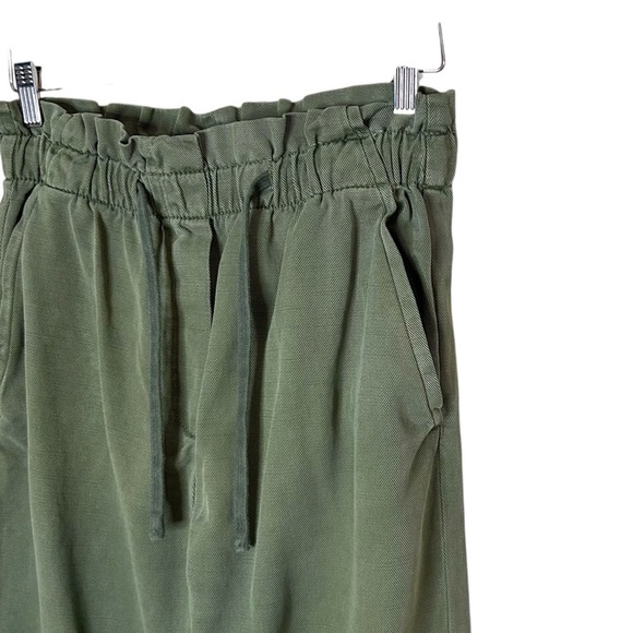 Zara Womens Green Mid Waist Trouser Pants- Size Small - Picture 5 of 13